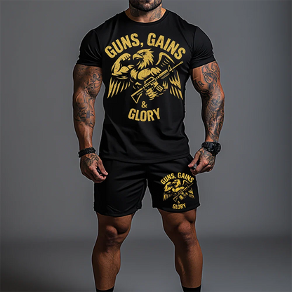 Krótki sprzęt Guns Gains Glory