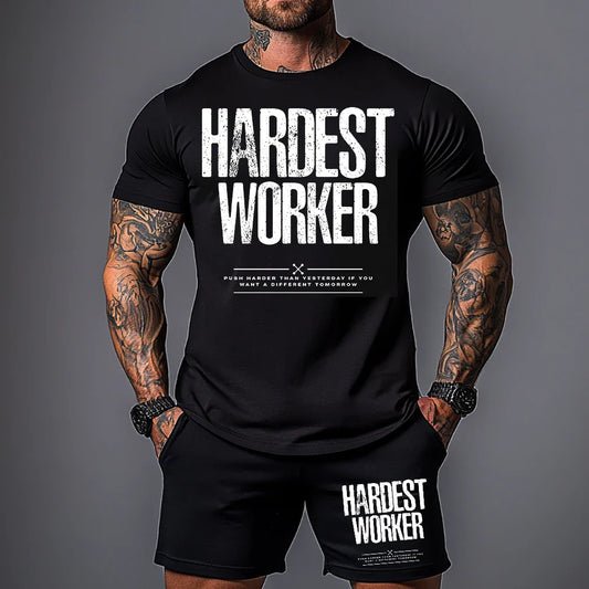 Krótki strój Hardest Worker