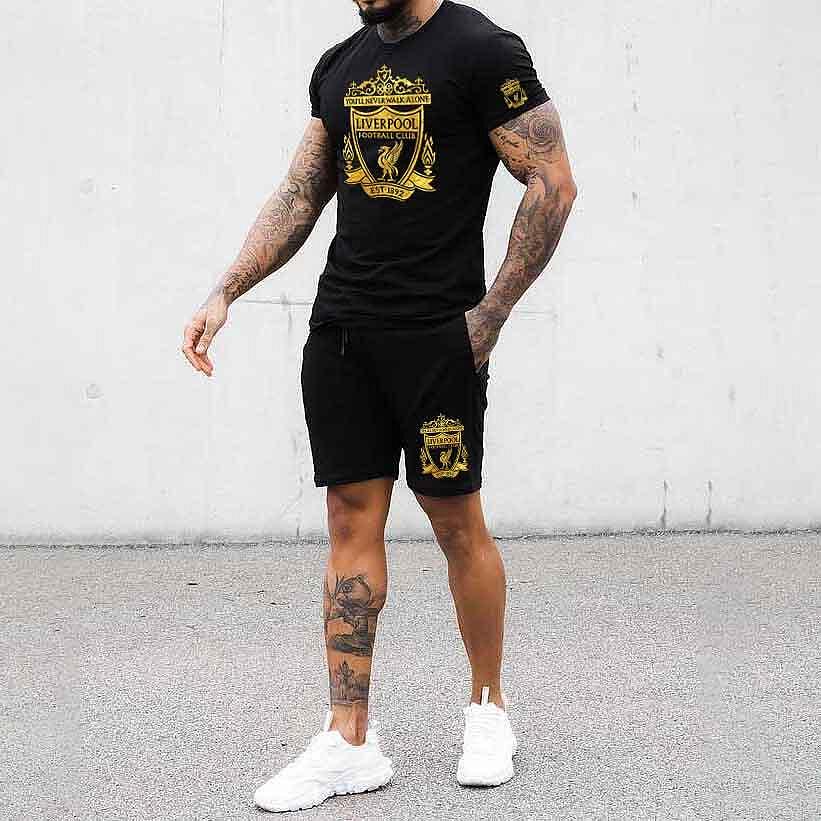 Krótki strój Liverpool Gold
