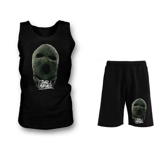 Krótkie spodenki Podkoszulek Gangsta Mask