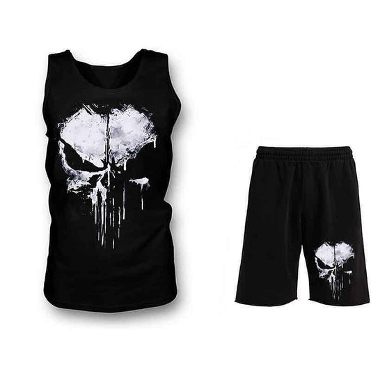 Krótki sprzęt Podkoszulek Skull