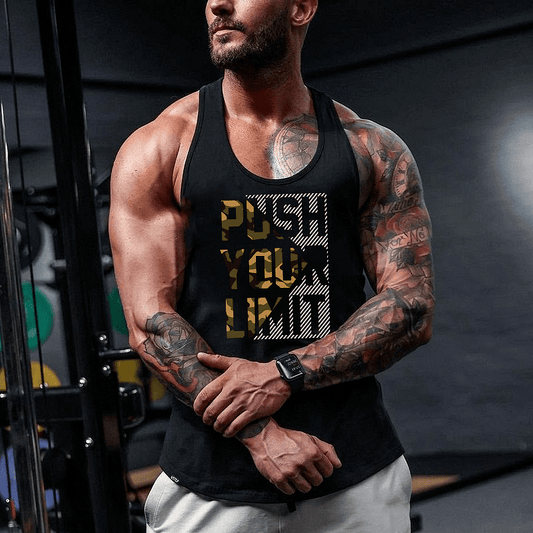 Fitness Podkoszulek Push Your Limit