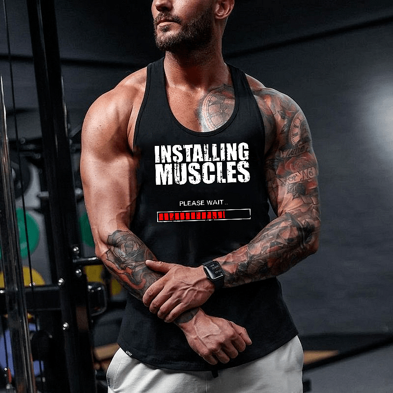 Fitness Koszulki Instalacja Mięśni