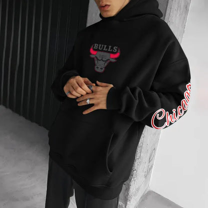 Bluzy Bullls czarne