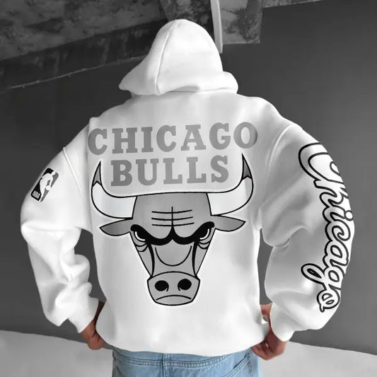 Bluzy Bullls białe