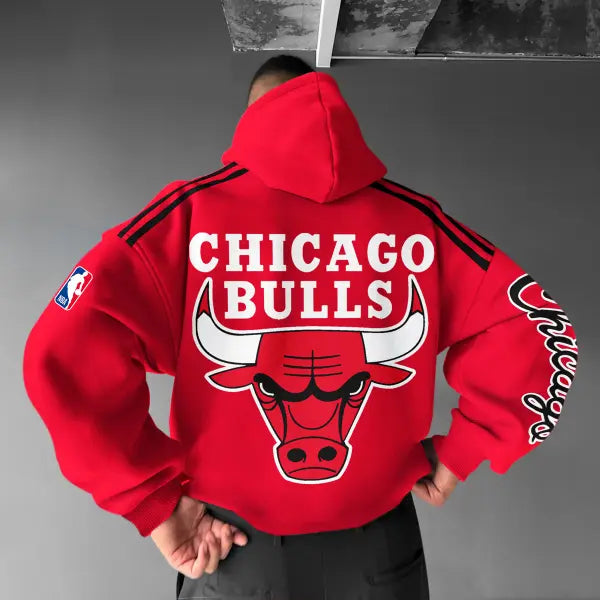 Bluzy Chicago Bulls Czerwony