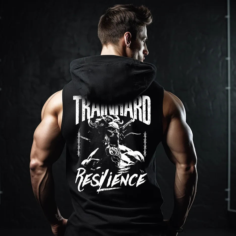 KRÓTKIE BLUZY Train Hard Resilience