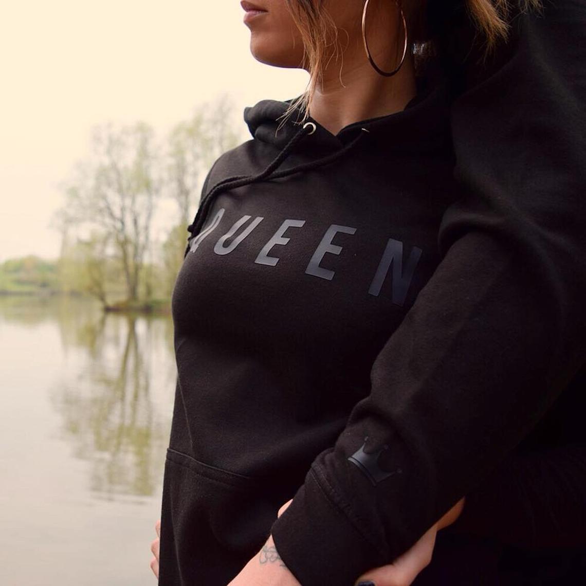 Bluzy dla par King and QUEEN BLACK