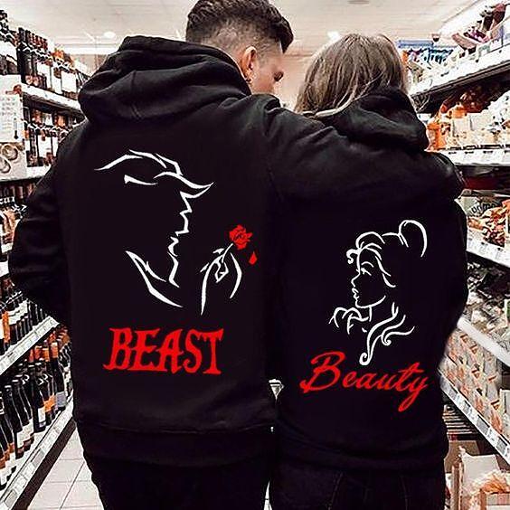Bluzy dla par Beast Beauty 2