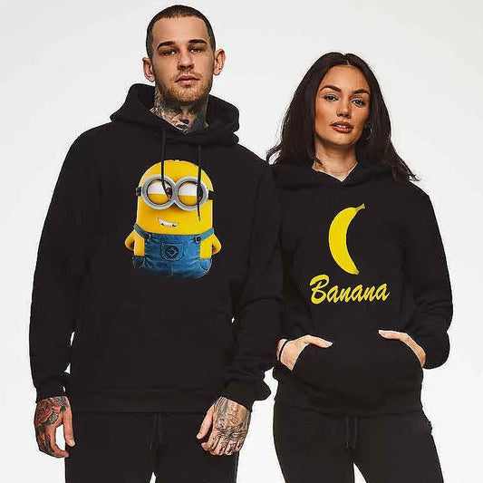 Bluza dla par Minions Banana