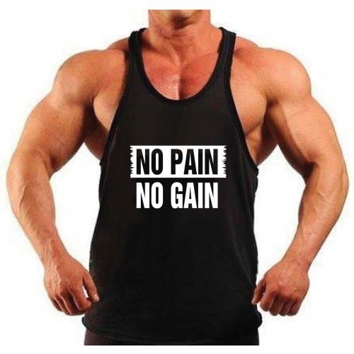 Fitness Podkoszulek No Pain No Gain 2