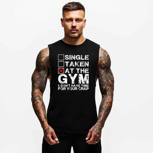 Podkoszulki Muscle At The Gym