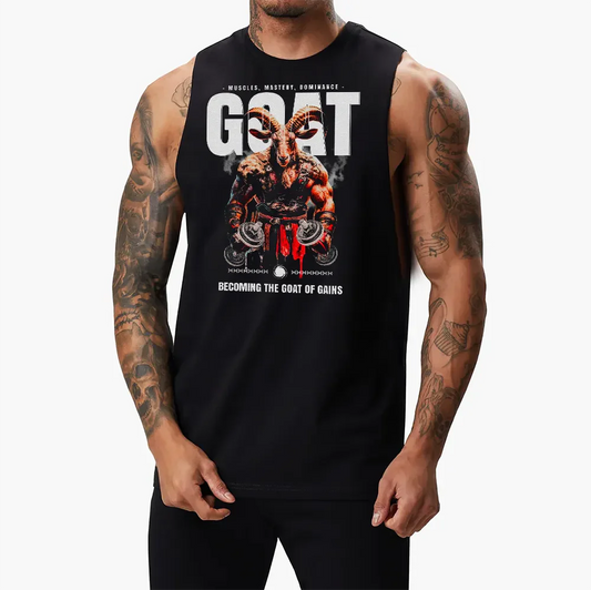 Koszulki Muscle Gym Goat