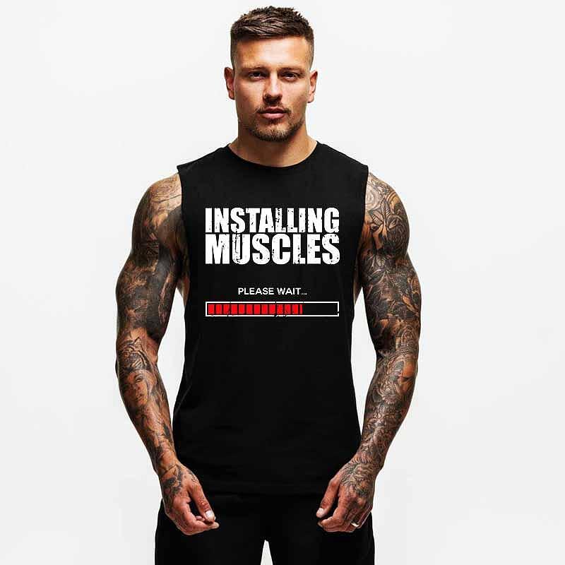 Koszulki Muscle Installing Muscles