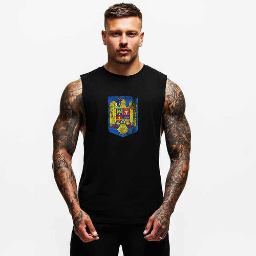 Podkoszulek Muscle Romania Logo