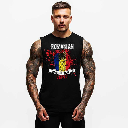 Koszulki Muscle Romanian Blood