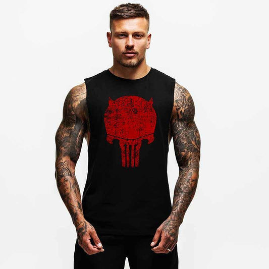 Koszulki Muscle Devil Skull