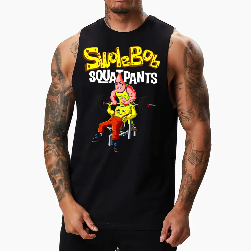 Koszulki Muscle Suplebob Squatpants