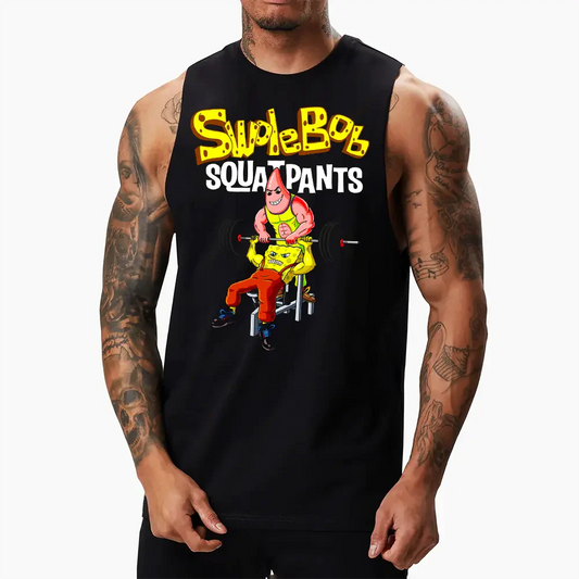Koszulki Muscle Suplebob Squatpants