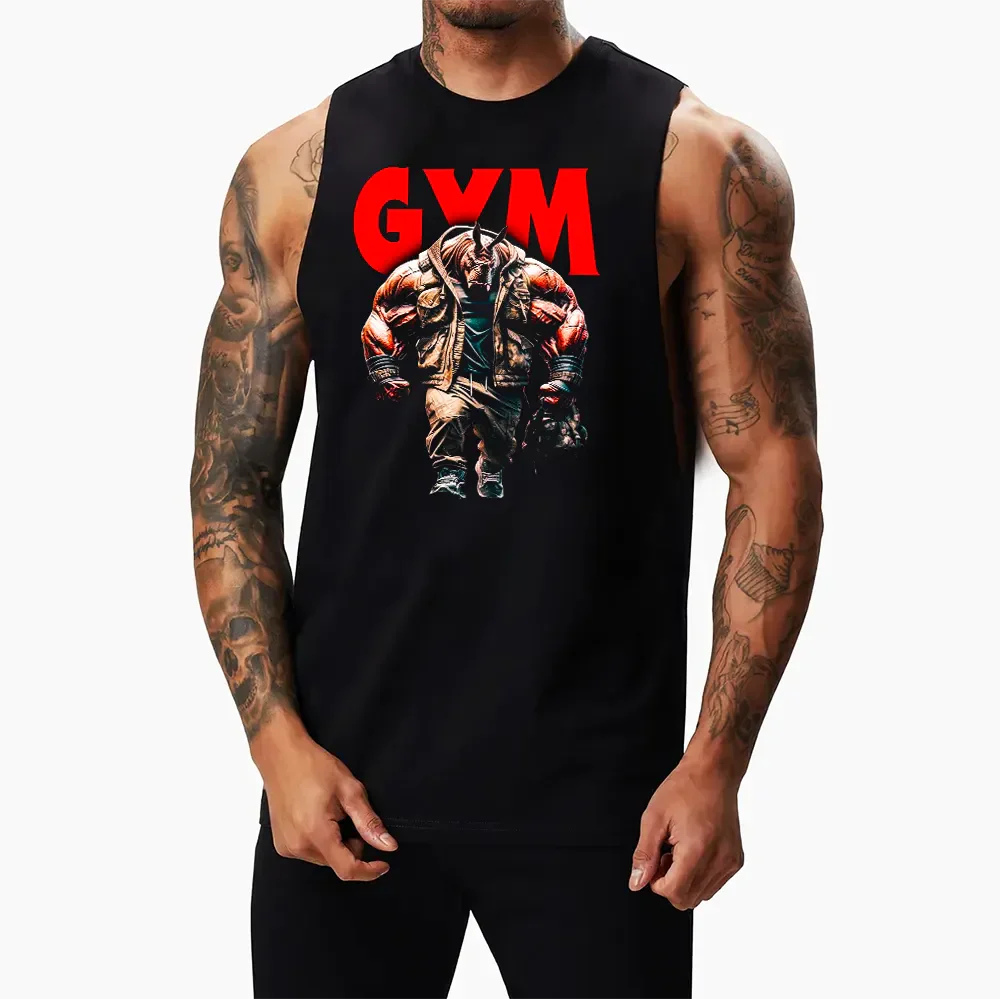 Koszulki Muscle Gym Rhino