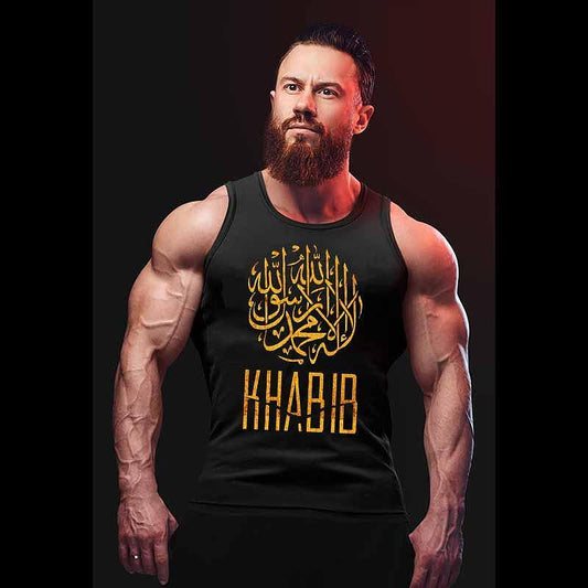 Podkoszulek Khabib Złoty