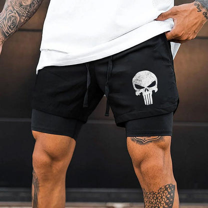 Spodnie Fitness Premium Skull n