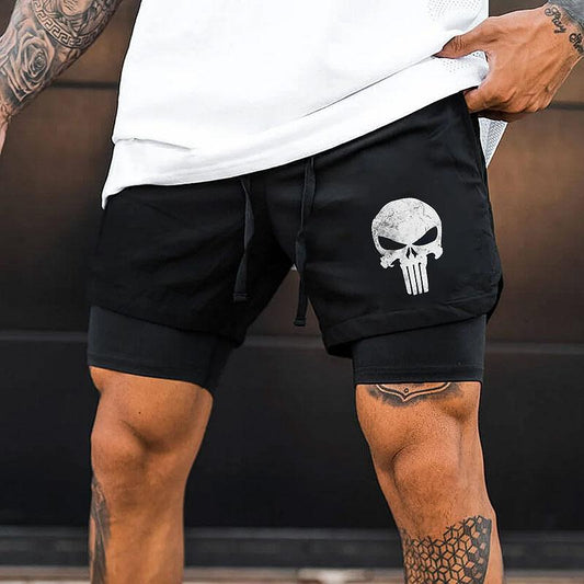 Spodnie Fitness Premium Skull n