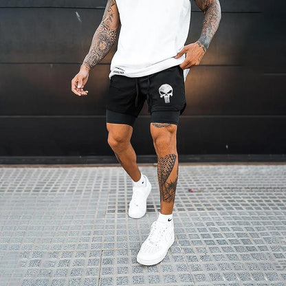Spodnie Fitness Premium Skull n