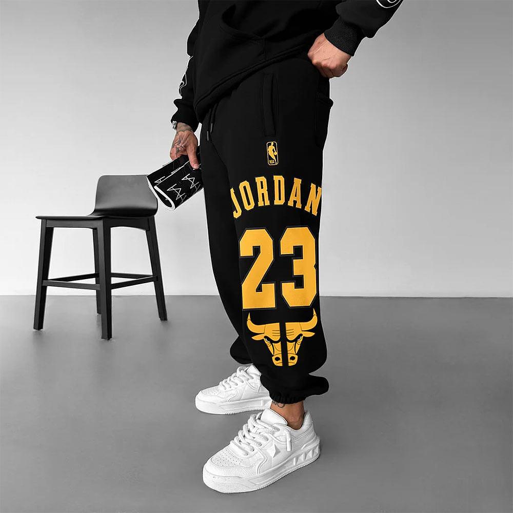 Spodnie OVERSIZED Bulls23 Gold