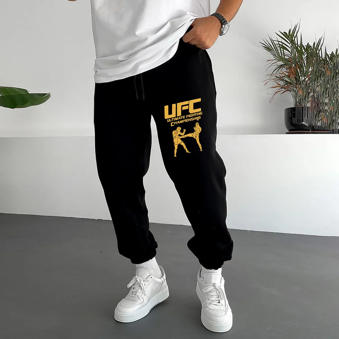 Spodnie OVERSIZED UFCFight Gold