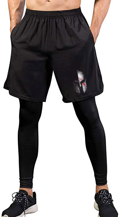 Krótkie spodenki Spartan Black
