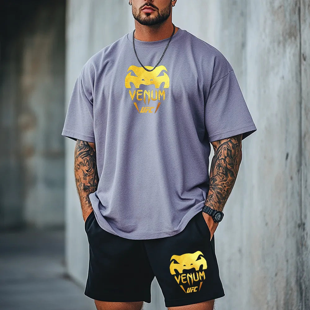Premium Oversized Echipament krótki Venu Gold UFC