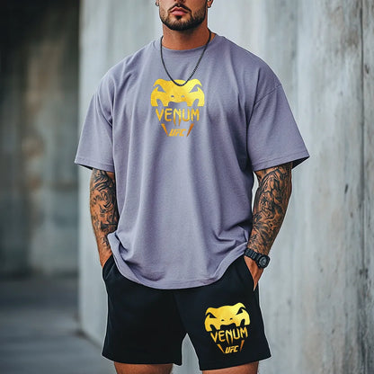 Premium Oversized Echipament krótki Venu Gold UFC