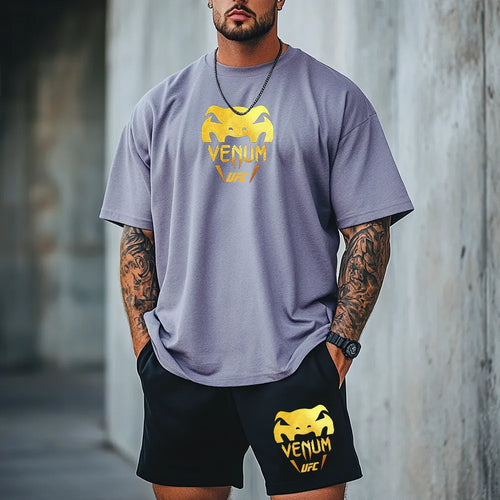 Premium Oversized Echipament krótki Venu Gold UFC