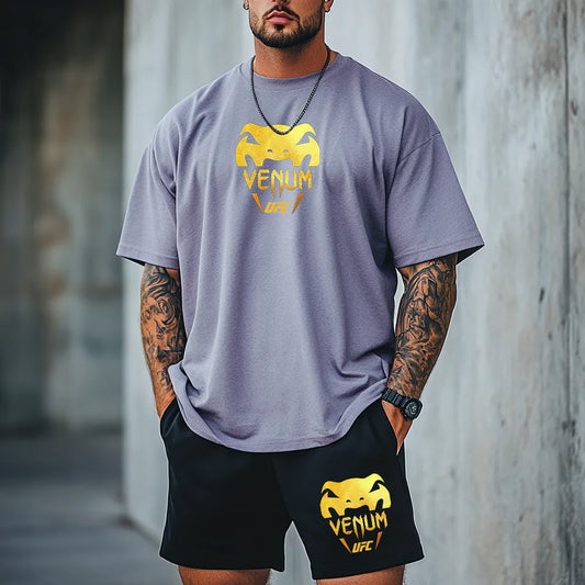 Premium Oversized Echipament krótki Venu Gold UFC