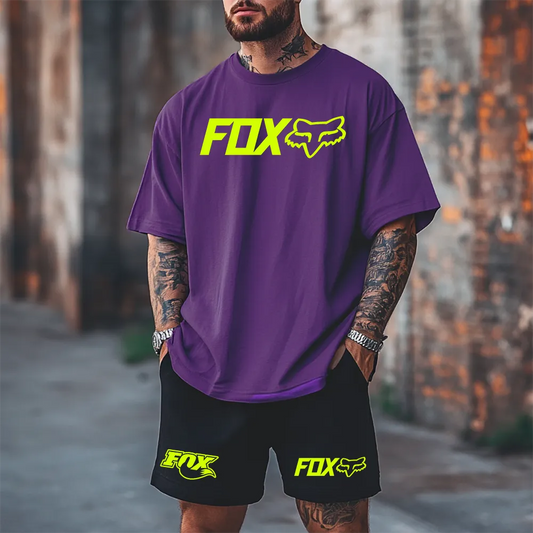 Premium Oversized Echipament krótki Foxxx Gr prpl