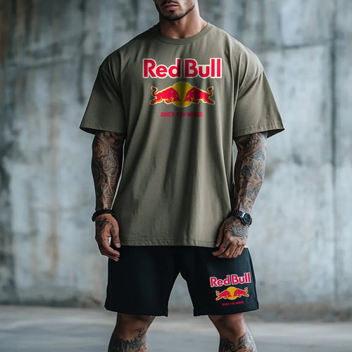 Premium Oversized Echipament krótki Gives You Wings kha