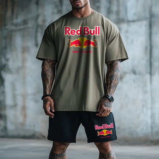 Premium Oversized Echipament krótki Gives You Wings kha