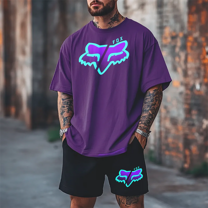 Premium Oversized Echipament krótki Foxxx P prpl
