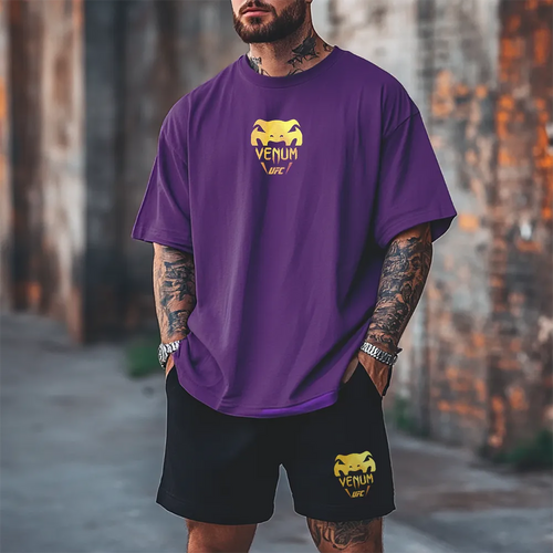 Premium Oversized Echipament krótki Venu Gold UFC