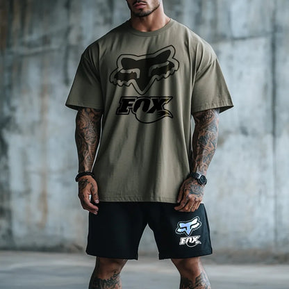 Premium Oversized Ekipunek krótki FX kha