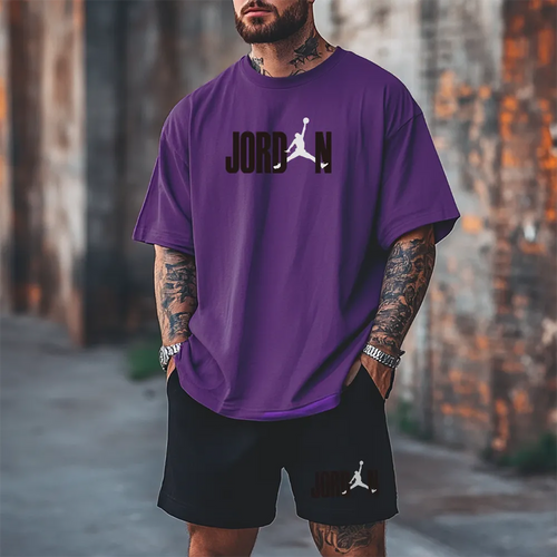 Premium Oversized Echipament krótki Jrdn prpl