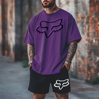 Premium Oversized Krótki strój GrayFoxxx prpl