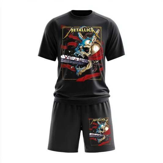 Oddychający zestaw sportowy Metallica Yeah