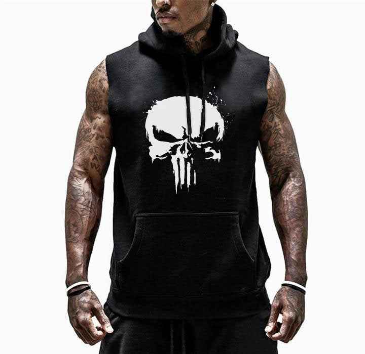 Bezrękawnik The Punisher Black