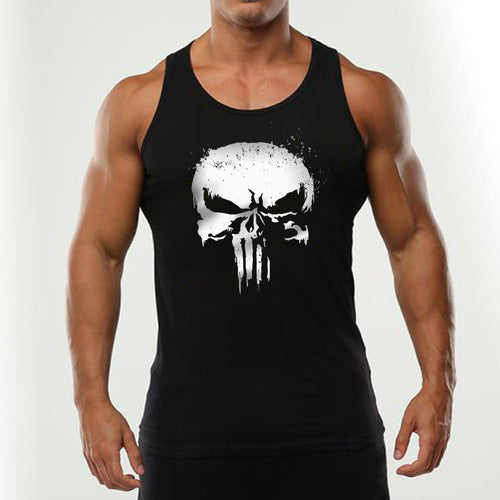 Koszulka fitness The Punisher