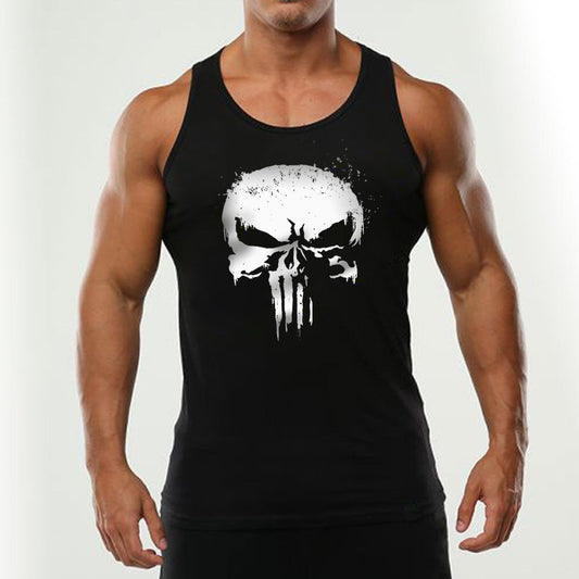 Koszulka fitness The Punisher