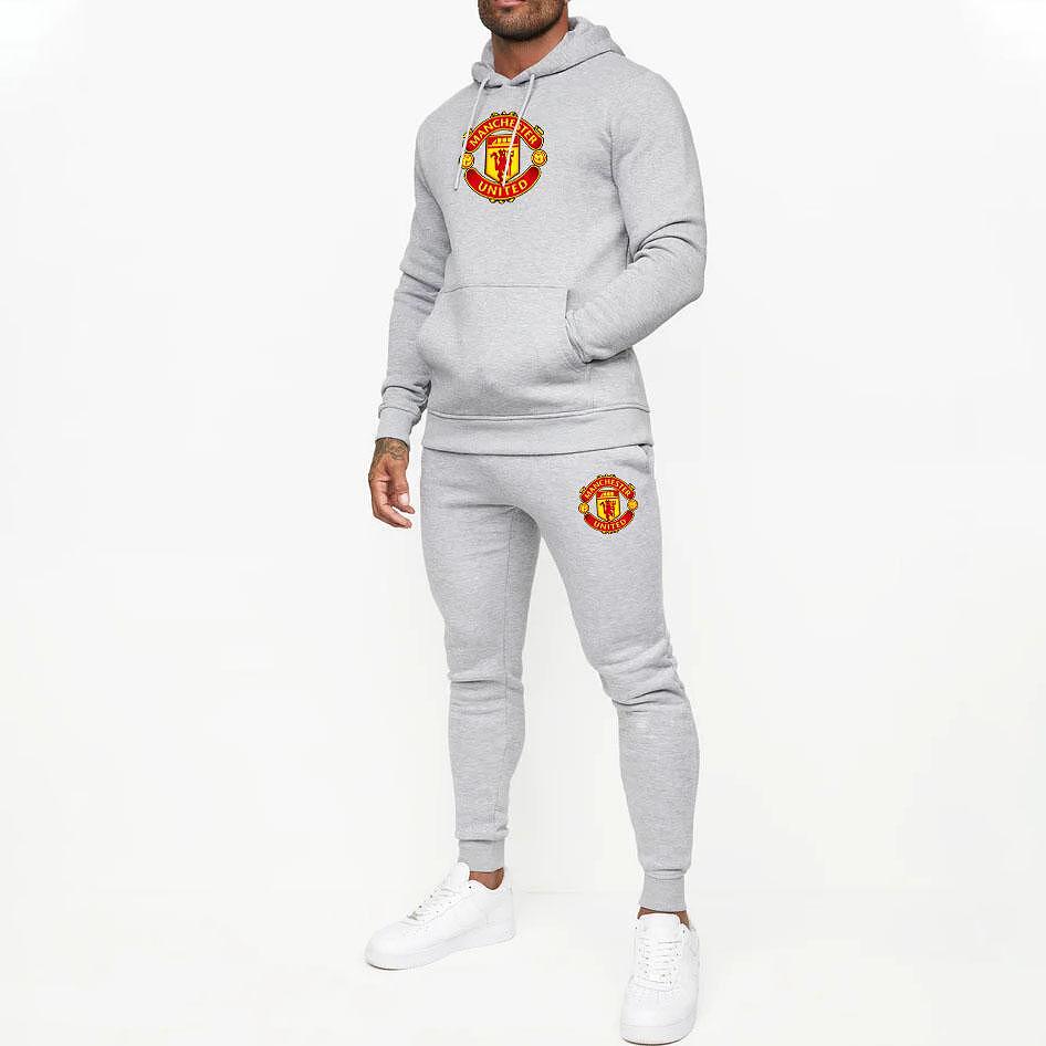 Komplet  Premium Man Utd Szary