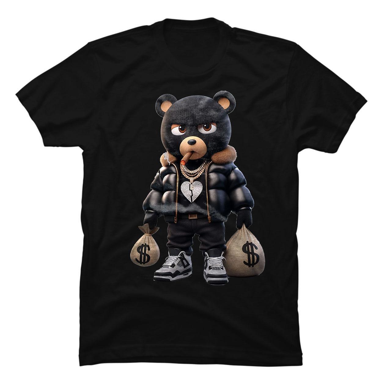 T-shirt BearGangsta