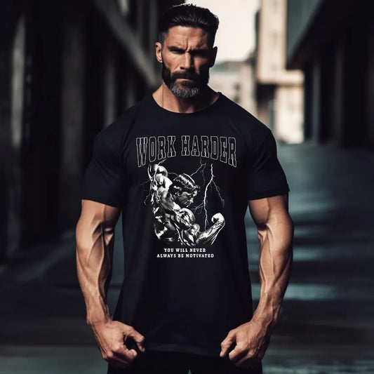 Koszulka Work Harder Arnold